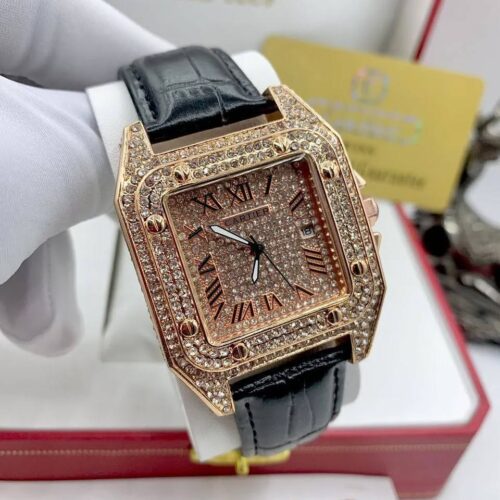 Cartier Iced Stone Wristwatch